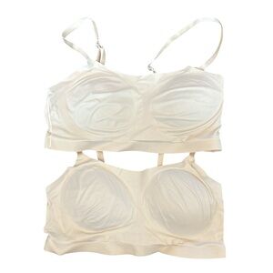 Set of 2 SOMA Size Large Enbliss Luxe Adjustable Bralette EUC